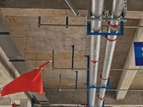 丹巴管廊支架的安装方法